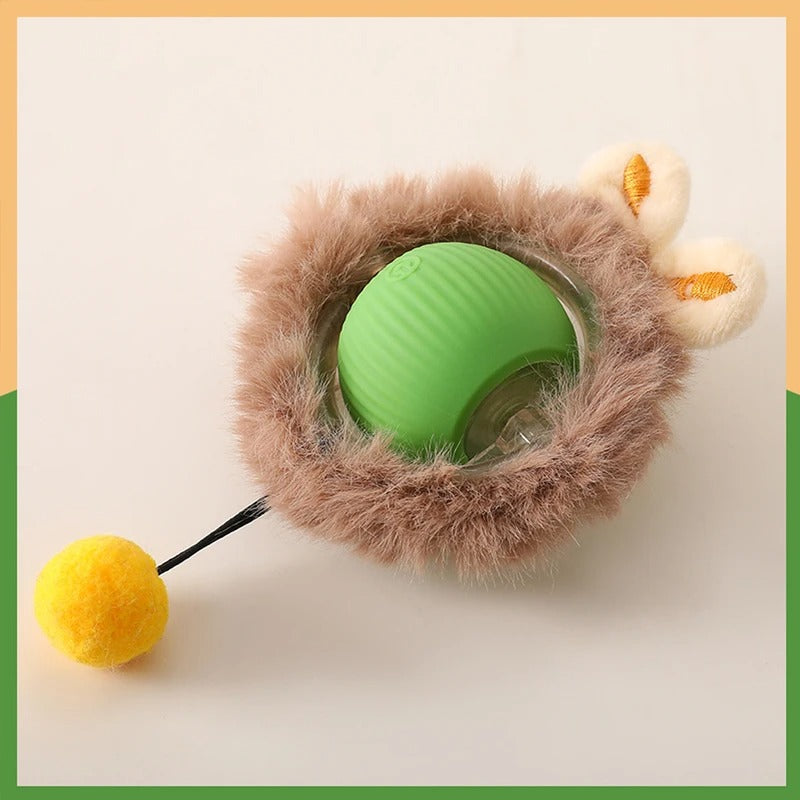 Furry Hide-N-Roll Interactive Cat Toy 3