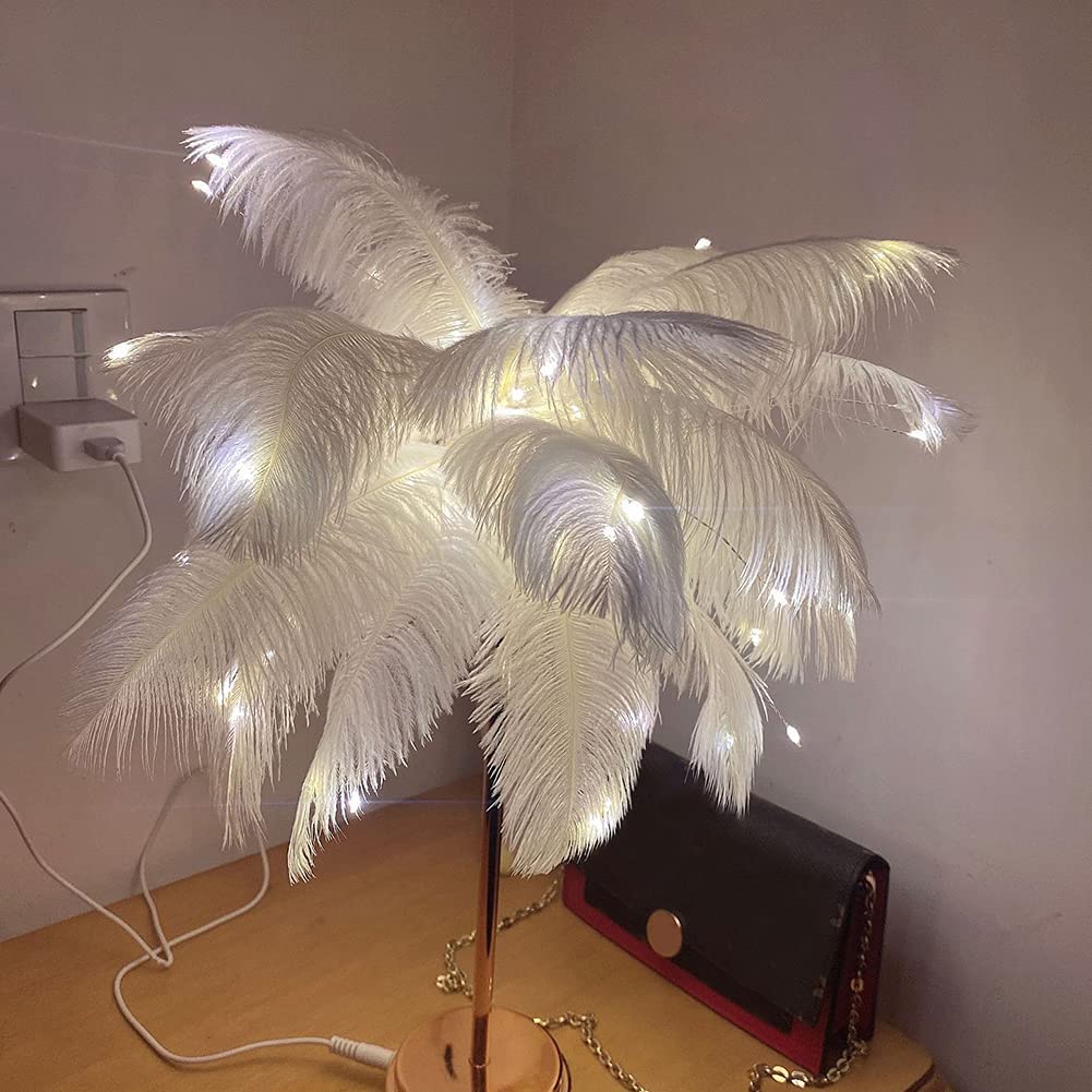 Feather Table Lamp 3