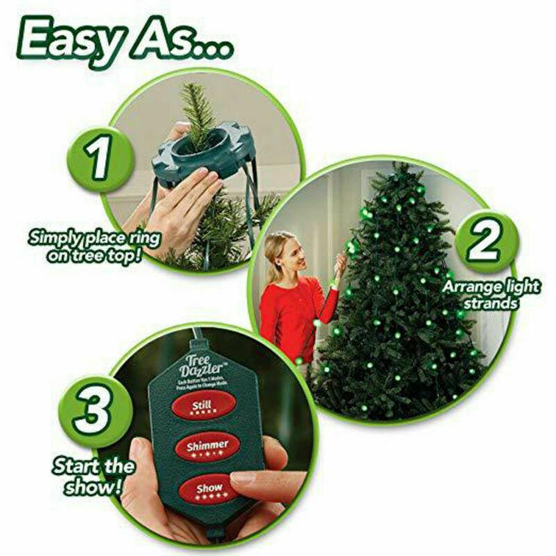 64 led Christmas tree lights tree dazzler 3