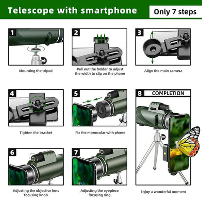 High Definition Portable Monocular Telescope 3