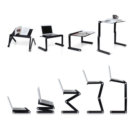 Adjustable ergonomic portable aluminum laptop desk 3