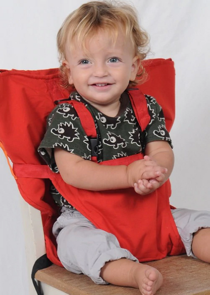 PORTABLE BABY CHAIR SAFETY HARNESS 3