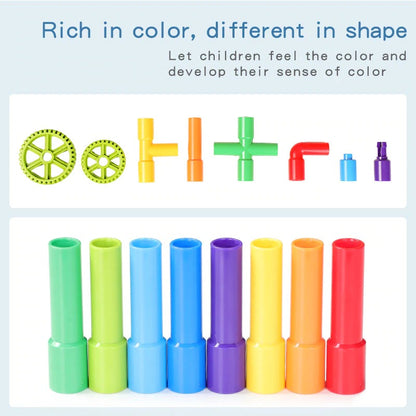 Pipe Building Blocks Toy 72PCS 3