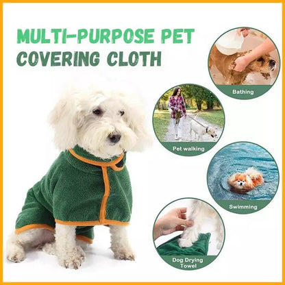 Super Absorbent Pet Bathrobe-M 3