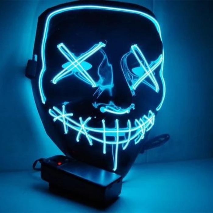 Halloween Party & Rave Glow Mask 3