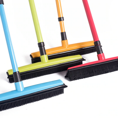 Pet Hair Cleaning Rubber Broom 3