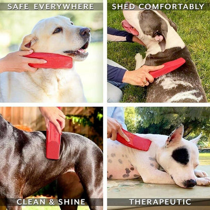 6-in-1 Shedding Grooming Massage Brush 3