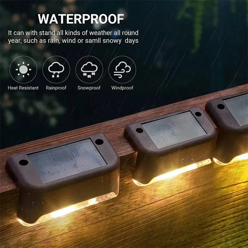 Outdoor LED Solar Lamp -4PCS 3
