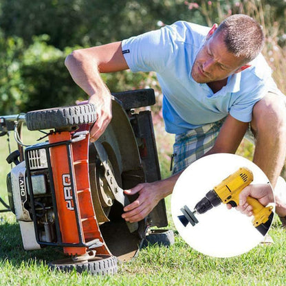 Lawn Mower Blade Sharpener-Double Layer 3
