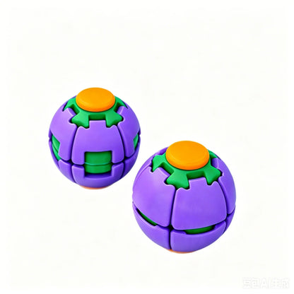 Press-to-Spin Fidget Ball – 3D Printed Sensory Toy 3