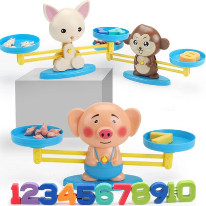 Animal Balance Math Learning Toy Set 3
