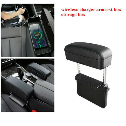 Universal Car Armrest Box With Wireless Charging 3