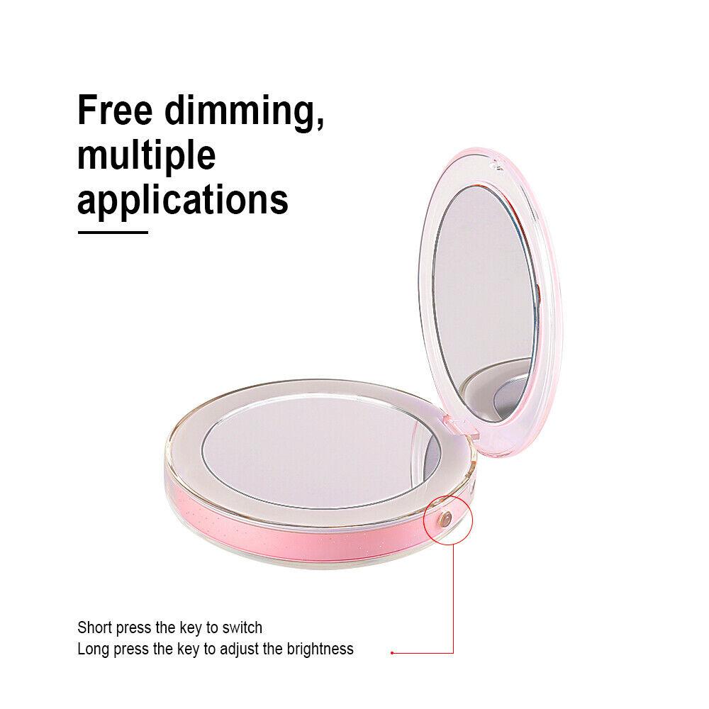 LED Glow Up Compact Mirror 3
