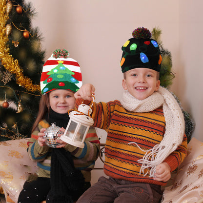 Christmas Theme LED Beanies 3