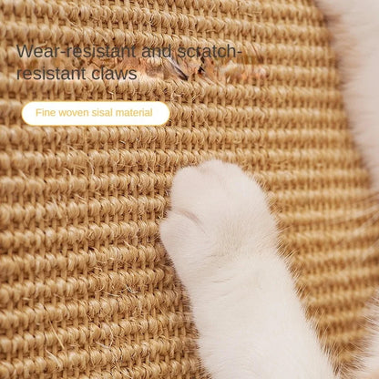 Sisal Cat Scratching Mat – Wall-Mounted Furniture Protector Pad for Cat Paw Training 3