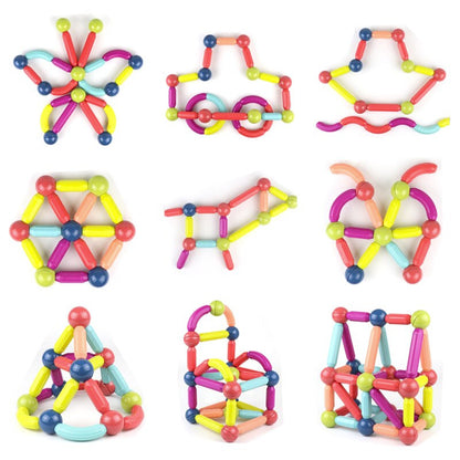 kids Magnetic Balls & Rods - Educational Magnet Building Blocks 3