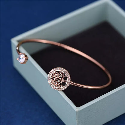 Zircon Stone Bracelet "The Tree of Life" 3