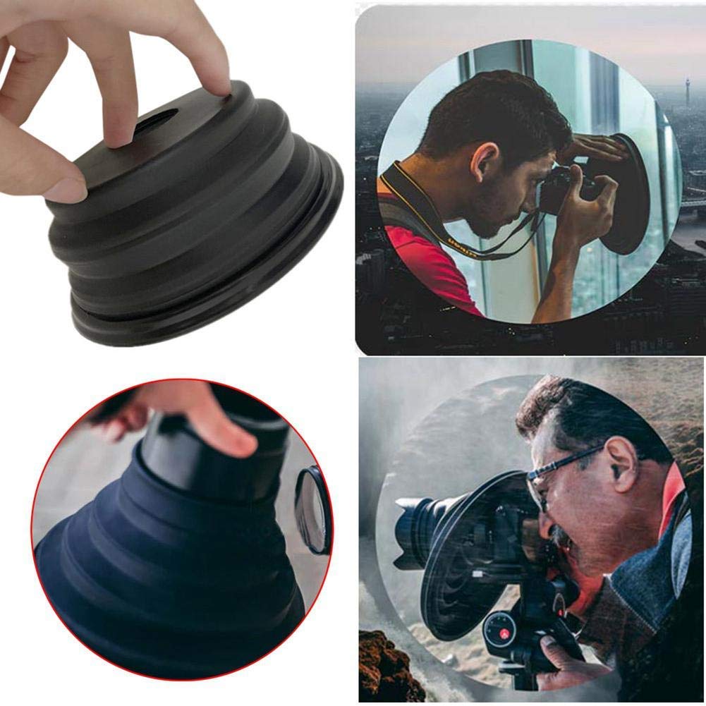 Camera lens hood for Canon Nikon Sony professional DSLRs and camcorders 3