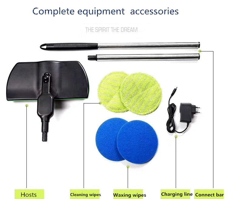 WIRELESS ROTARY ELECTRIC MOP (1 SET) 3