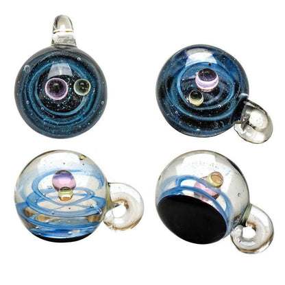 Cosmic Galaxy Glass Pendant 3