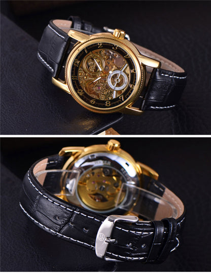 Watch Men Military Sport Skeleton 3