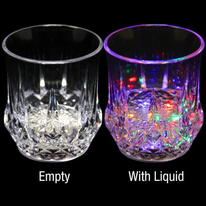 Liquid Activated Multicolor LED Glasses - 4 sets - 3
