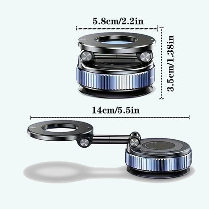 Suction Magsafe Car Phone Mount – 360° Adjustable Holder 3
