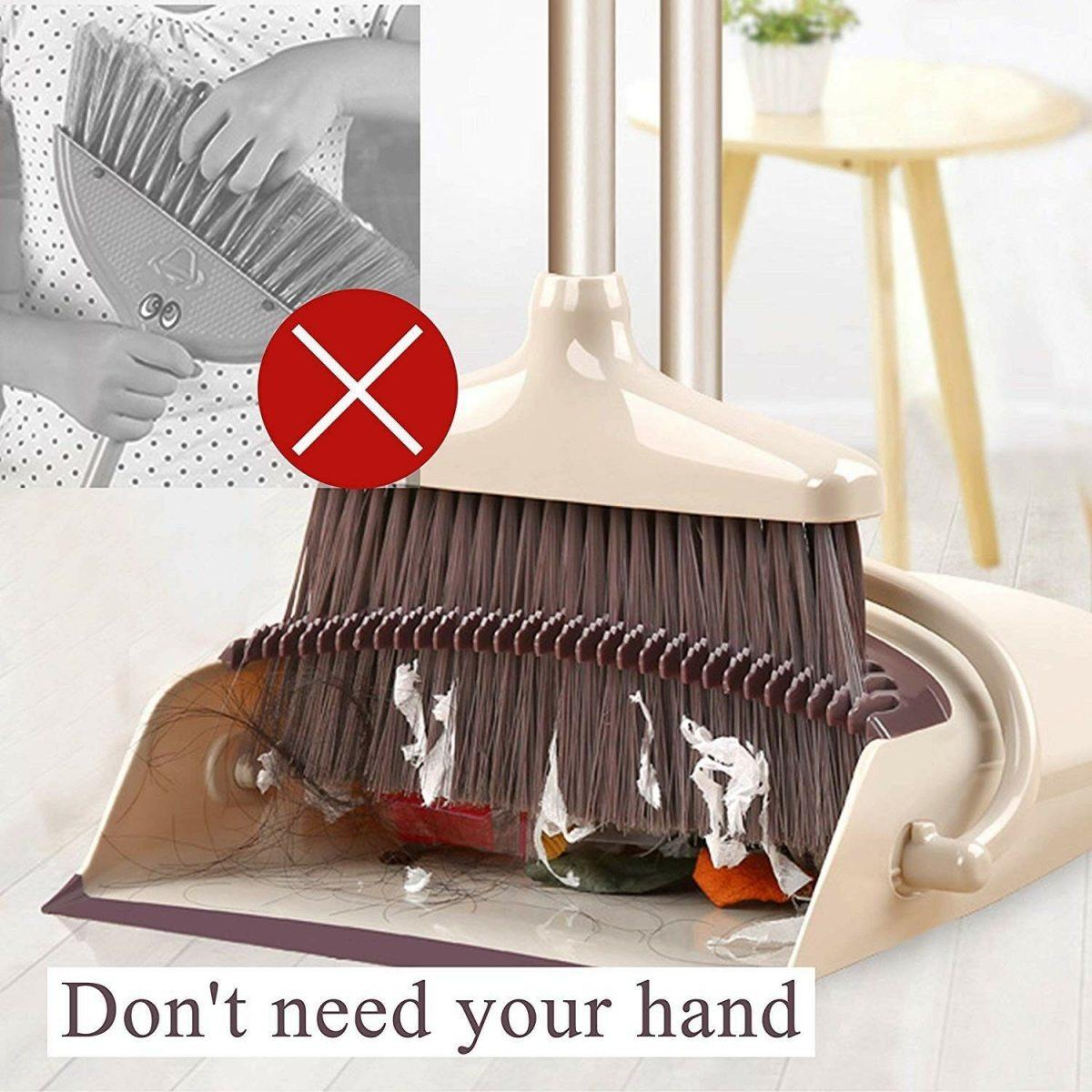Rotatable Broom & Dustpan Set 3