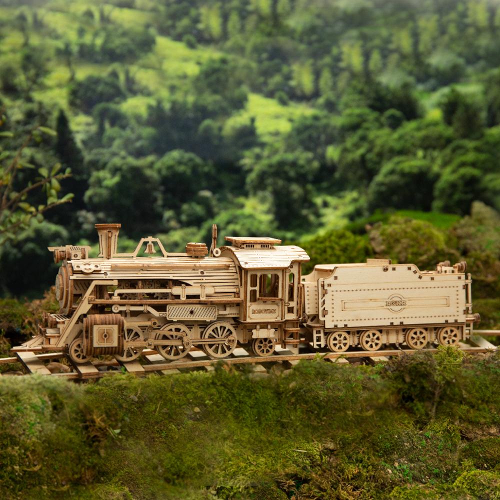 Super Wooden Mechanical Model Puzzle 3