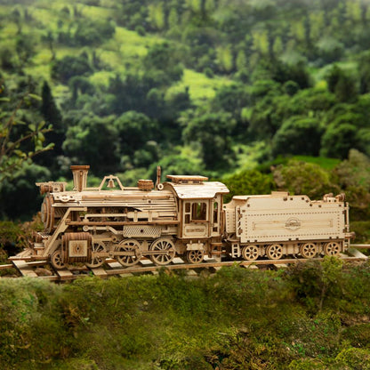 Super Wooden Mechanical Model Puzzle 3