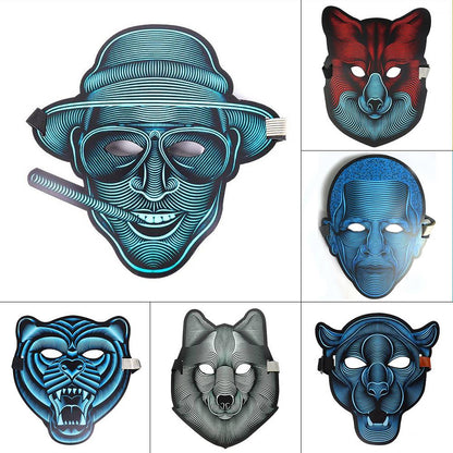SOUND REACTIVE LED MASK 3