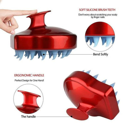 Silicone Hair Scalp Massager Brush 3