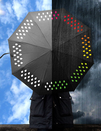 Colour Changing Umbrella When it encounters water 3