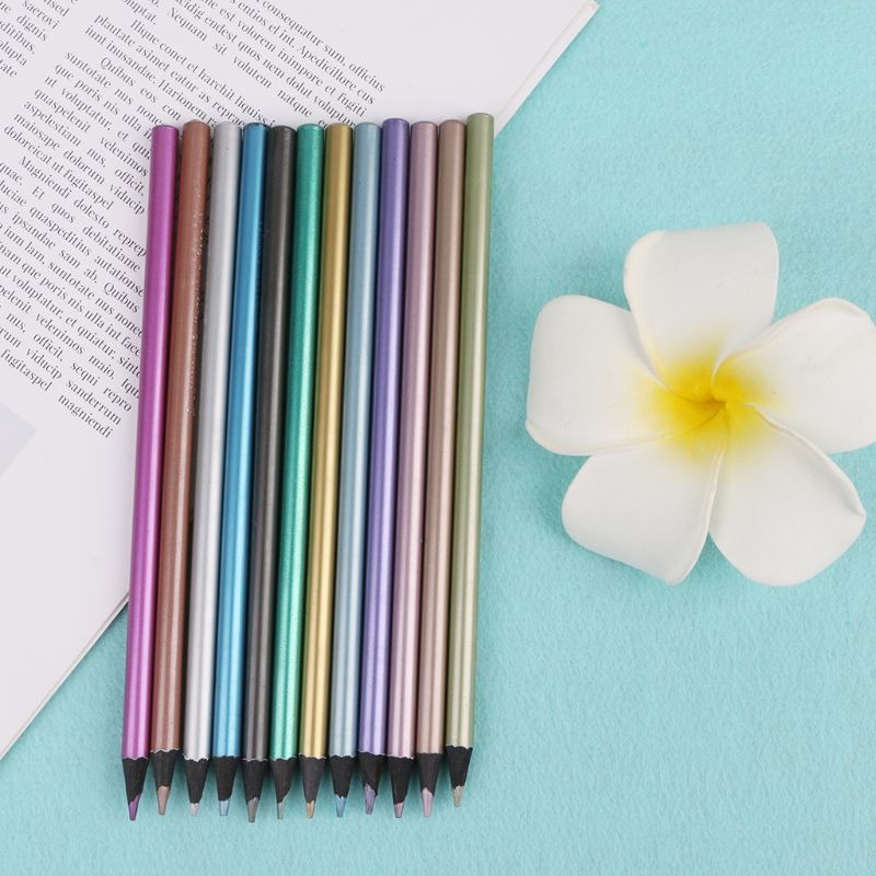 Metallic Shimmering Colored EcoPencils 3
