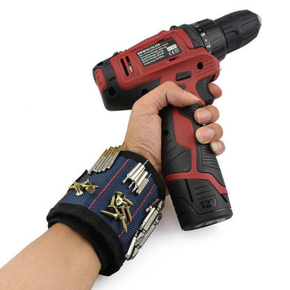 Magnetic wristband tool holder 3