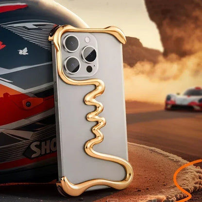 Luxury Metal Frameless Phone Case 3