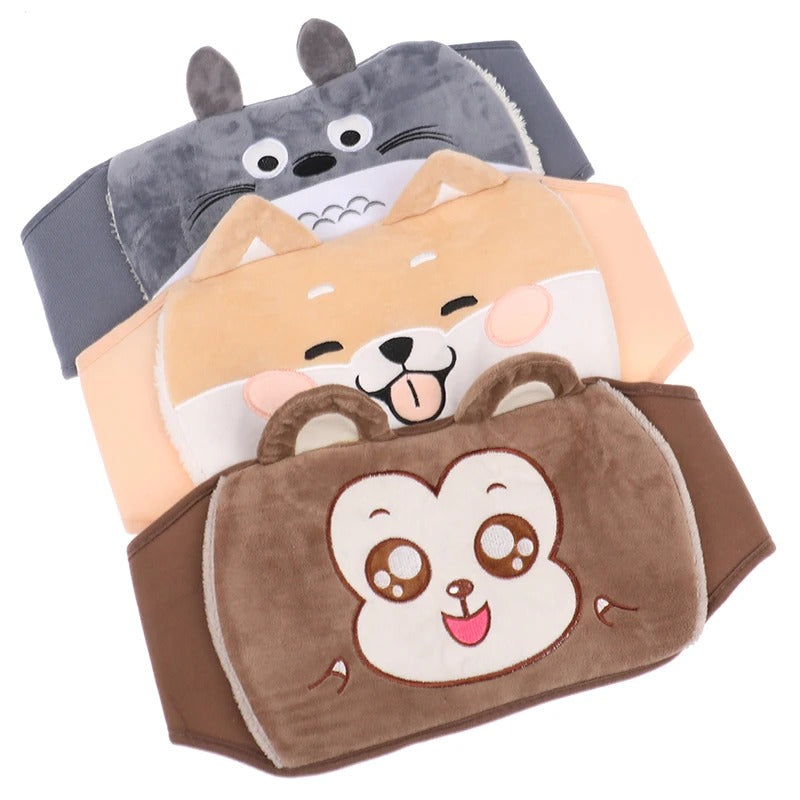 Plush Refillable Hot Water Bottle Belt 3