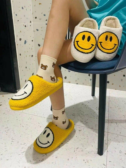 Smiley Face Slippers 3