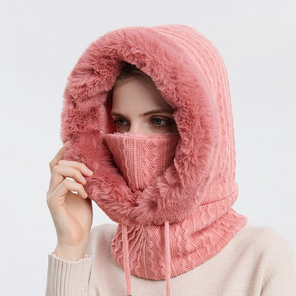 Warm Knitted Windbreaker Hat 3