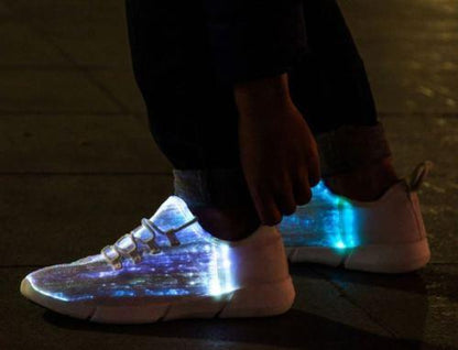 Light-up Luminous Fiber Optic Shoes 3