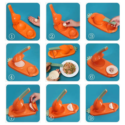 2-in-1 Dumpling Wrapper Maker Tool 3