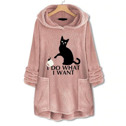 OVERSIZE HOODIE WITH CAT EARS 3