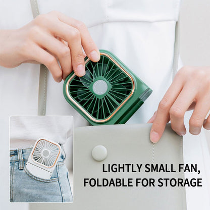 Mini Foldable hanging neck Cooling fan 3
