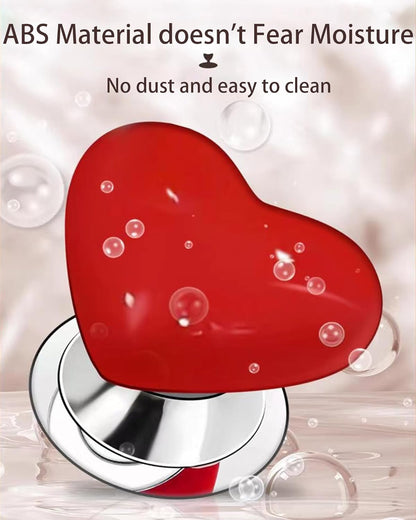 Heart Shaped Toilet Flush Button 3