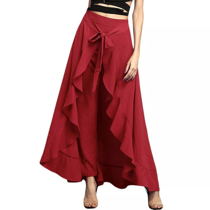 Palazzo Overlay Pant Skirts 3