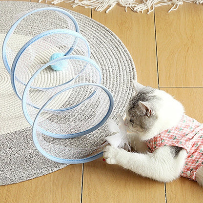 Self-play Cat Hunting Spiral Tunnel Toy 3