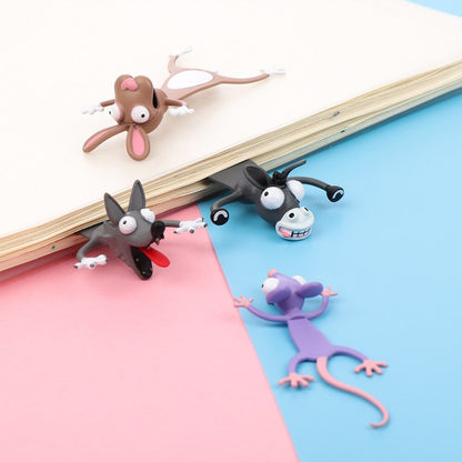 3D CARTOON BOOKMARKS  - 5Pcs Set 3