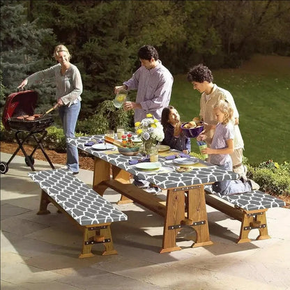 Waterproof Picnic Table Cover Set 3