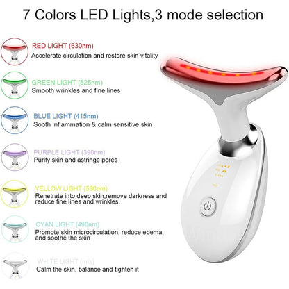 Red Light Therapy Facial Massager – Sculpting Wand for Face & Neck Rejuvenation 3