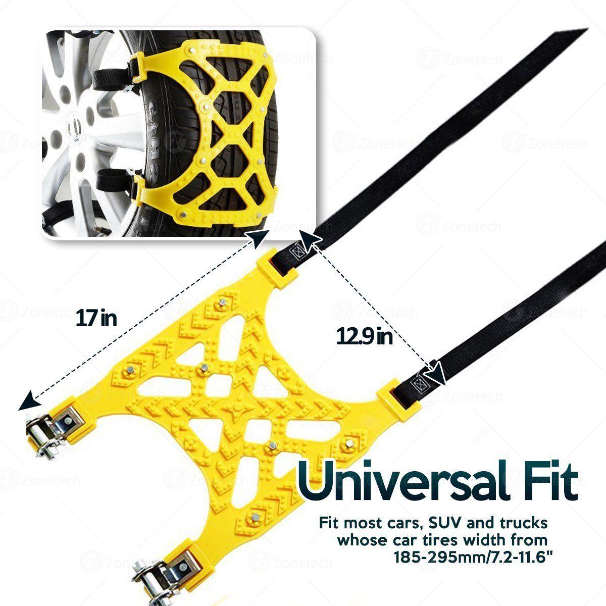 CAR TIRE ANTI-SKID SNOW CHAIN 3